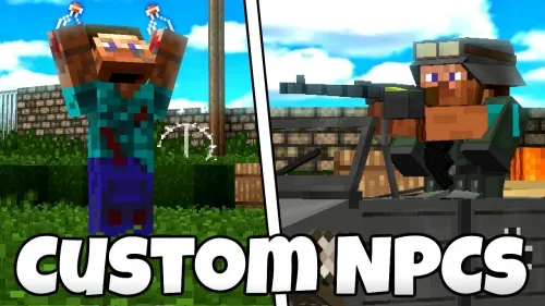 Custom NPCs Reborn — Minecraft mod, rasm 1
