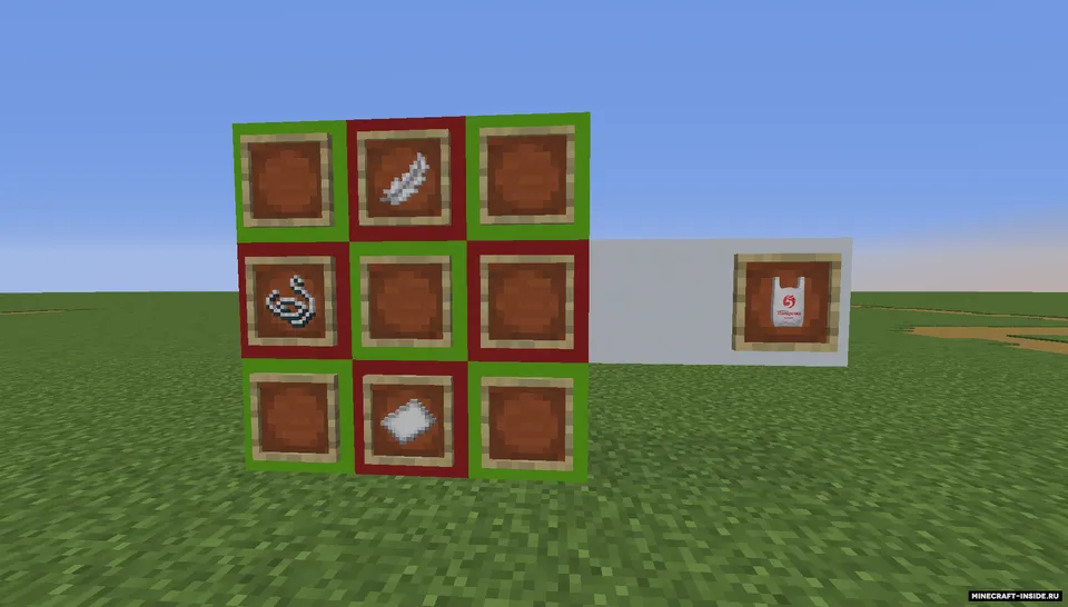 Pyaterochka paketi — Minecraft mod, rasm 3