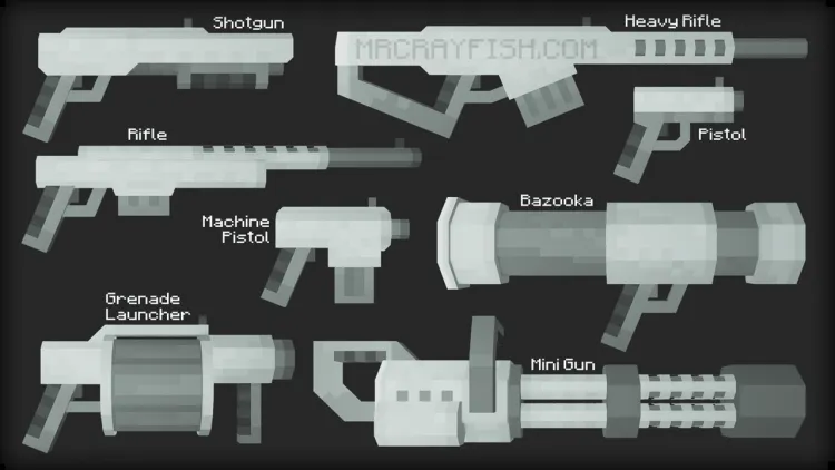 MrCrayfish's Gun — Minecraft mod, rasm 2