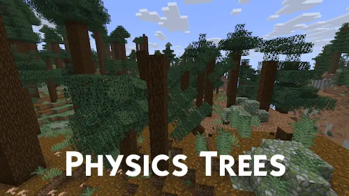 Physics Trees — Minecraft mod, rasm 1