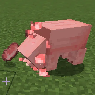 HungryPigs — Minecraft mod, rasm 1
