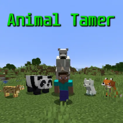 Animal Tamer — Minecraft mod, rasm 1