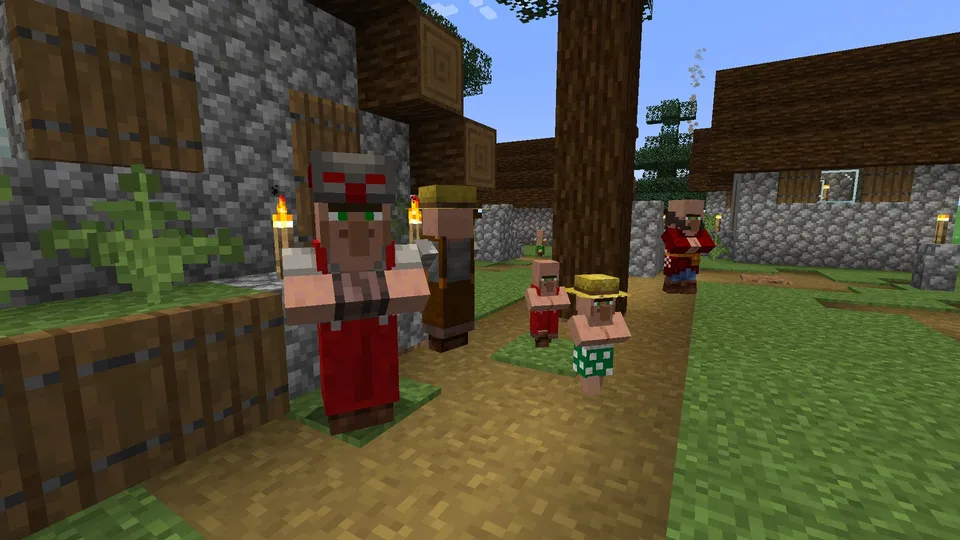 Visiting Villagers — Minecraft mod, rasm 2