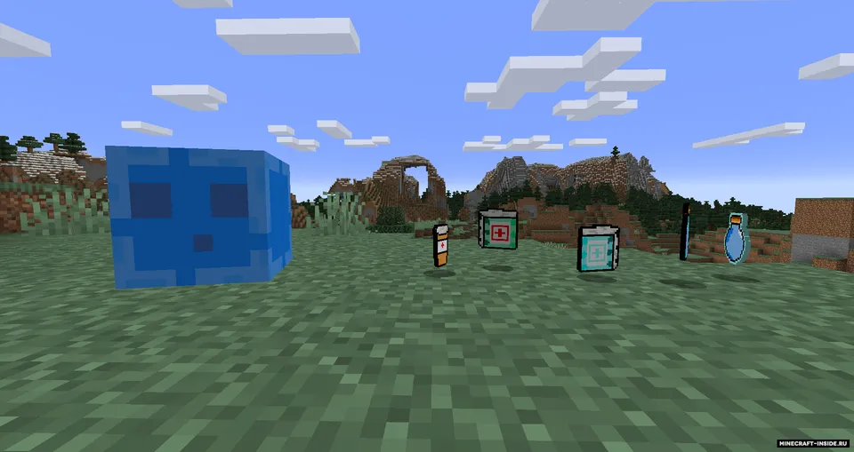 Square health — Minecraft mod, rasm 2