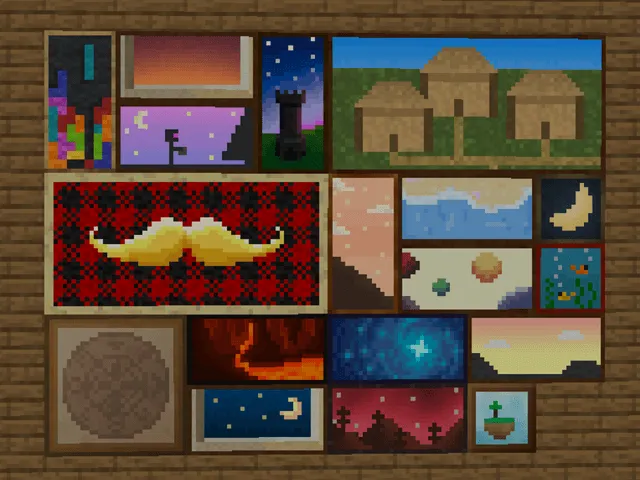 Dark Paintings — Minecraft mod, rasm 2