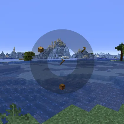 Radial Hotbar — Minecraft mod, rasm 1