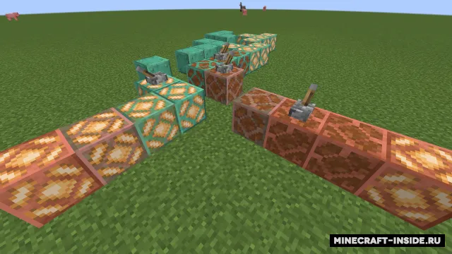 Copper Lamp — Minecraft mod, rasm 2
