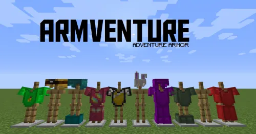 Armventure — Minecraft mod, rasm 1