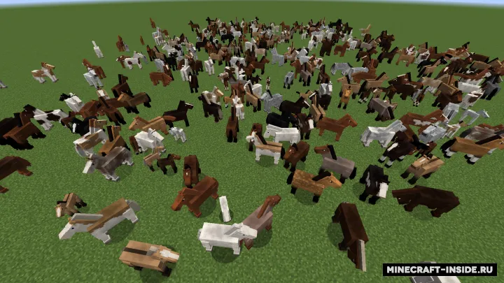 Realistic Horse Genetics — Minecraft mod, rasm 2