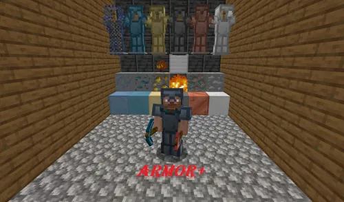 Armor+ — Minecraft mod, rasm 1