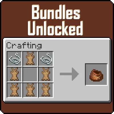 Bundles Unlocked — Minecraft mod, rasm 1