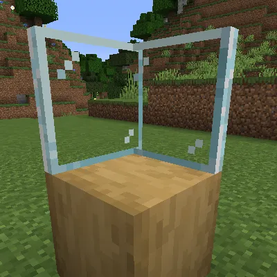 Pane In The Glass — Minecraft mod, rasm 1