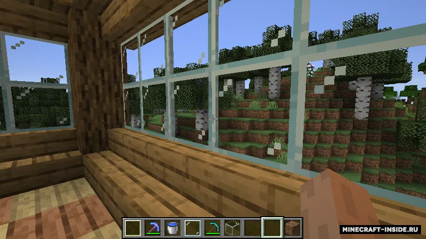 Pane In The Glass — Minecraft mod, rasm 4