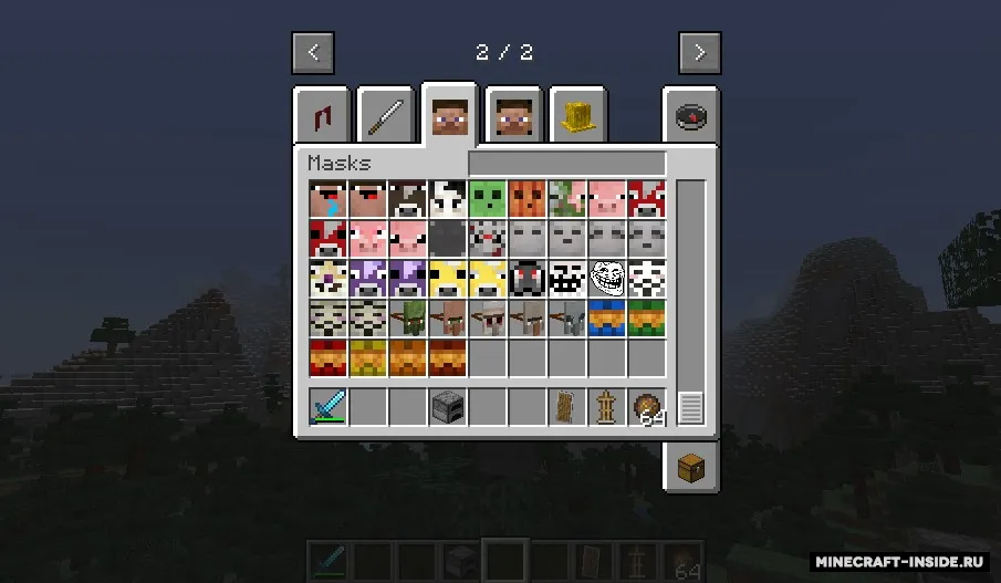 Masks-Hats — Minecraft mod, rasm 5