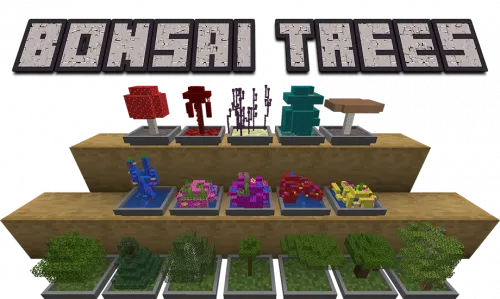 Bonsai Trees — Minecraft mod, rasm 1
