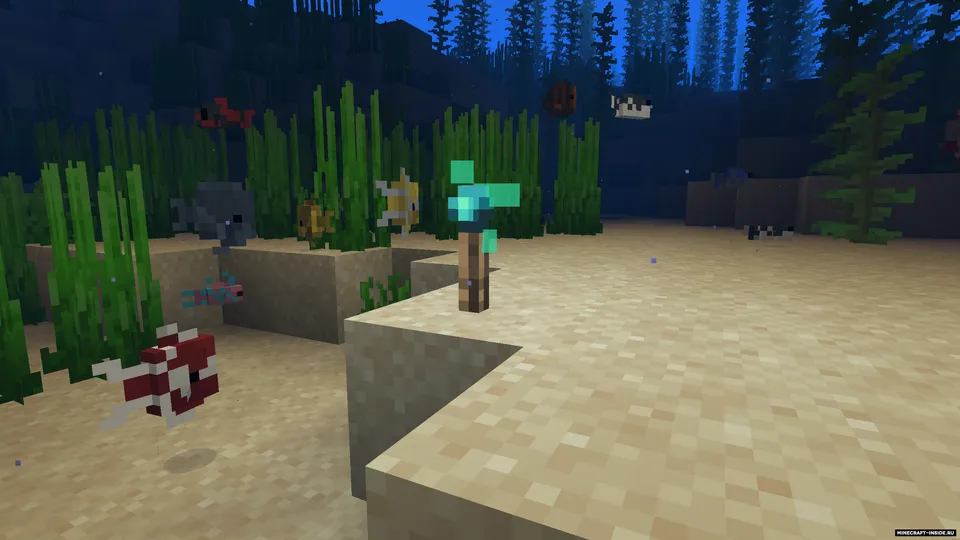 Aquatic Torches — Minecraft mod, rasm 2