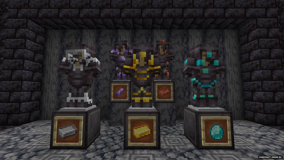 Cosmetic Netherite — Minecraft mod, rasm 2