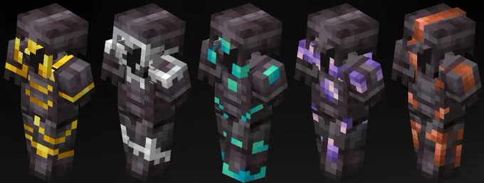 Cosmetic Netherite — Minecraft mod, rasm 3
