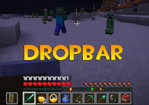 DropBar — Minecraft mod, rasm 1