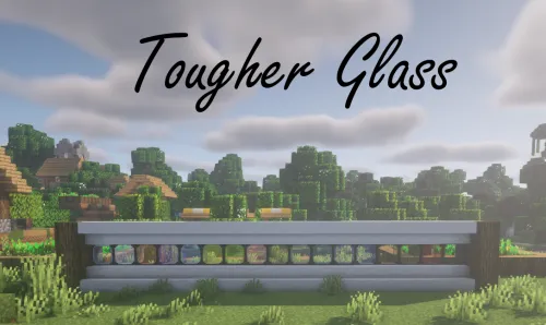 Tougher Glass — Minecraft mod, rasm 1