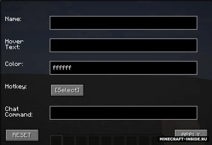 QuickBind — Minecraft mod, rasm 3