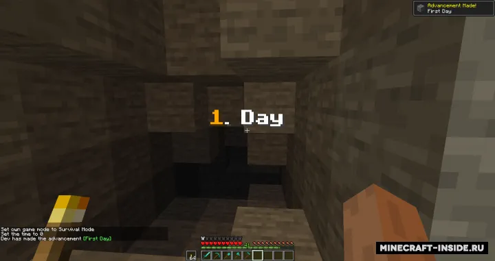 Day Counter — Minecraft mod, rasm 2