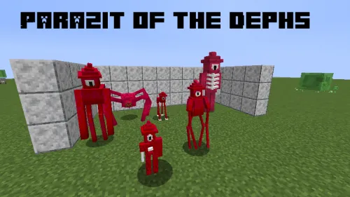 Parazit of the dephs: invasion — Minecraft mod, rasm 1