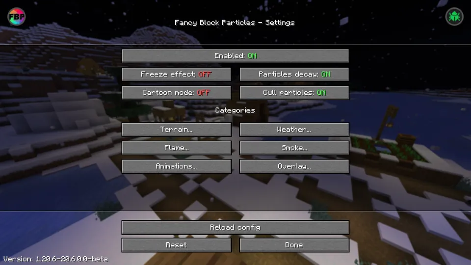 Fancy Block Particles - Renewed — Minecraft mod, rasm 2