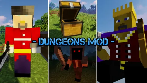 Dungeons — Minecraft mod, rasm 1