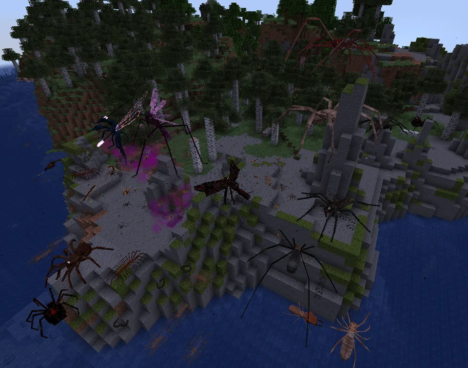 Arthropod Phobia Expansions — Minecraft mod, rasm 2