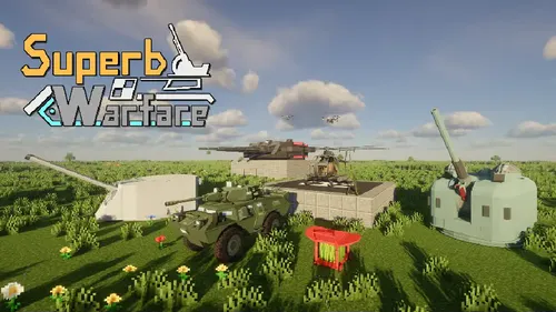 Superb Warfare — Minecraft mod, rasm 1