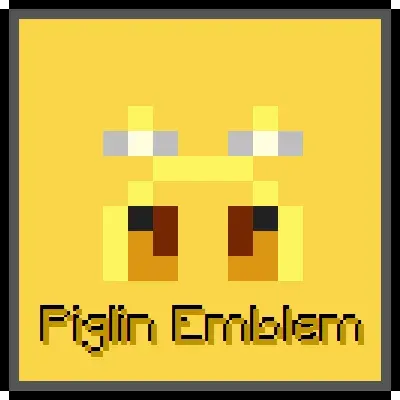 Piglin Emblem