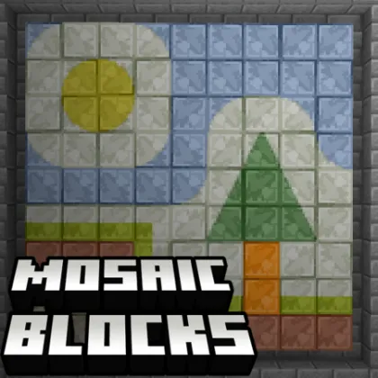 Mosaic Blocks — Minecraft mod, rasm 1