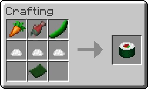Exline's Sushi — Minecraft mod, rasm 8