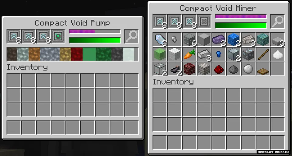 Compact Void Miners — Minecraft mod, rasm 3