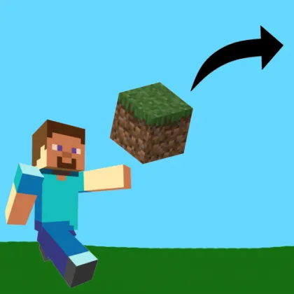 Throwable Blocks — Minecraft mod, rasm 1