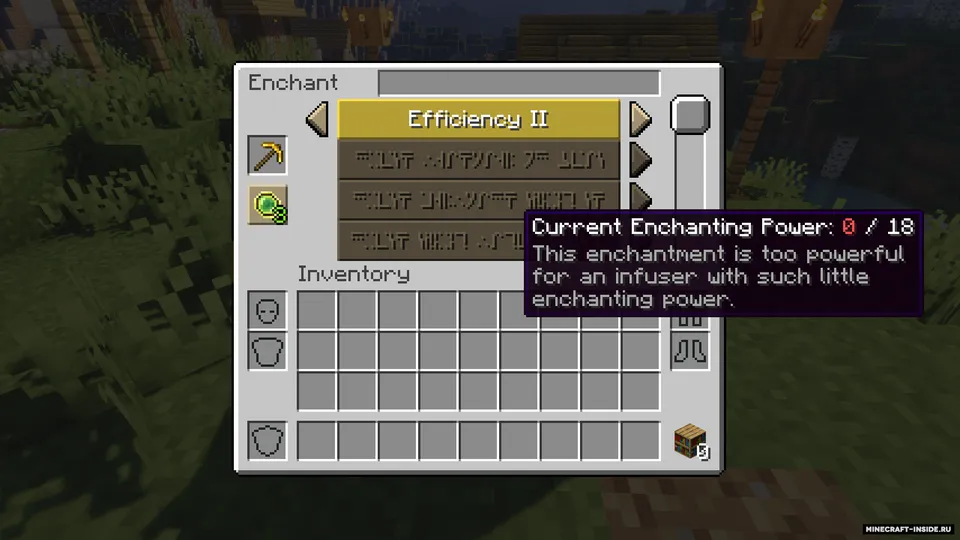 Enchanting Infuser — Minecraft mod, rasm 4