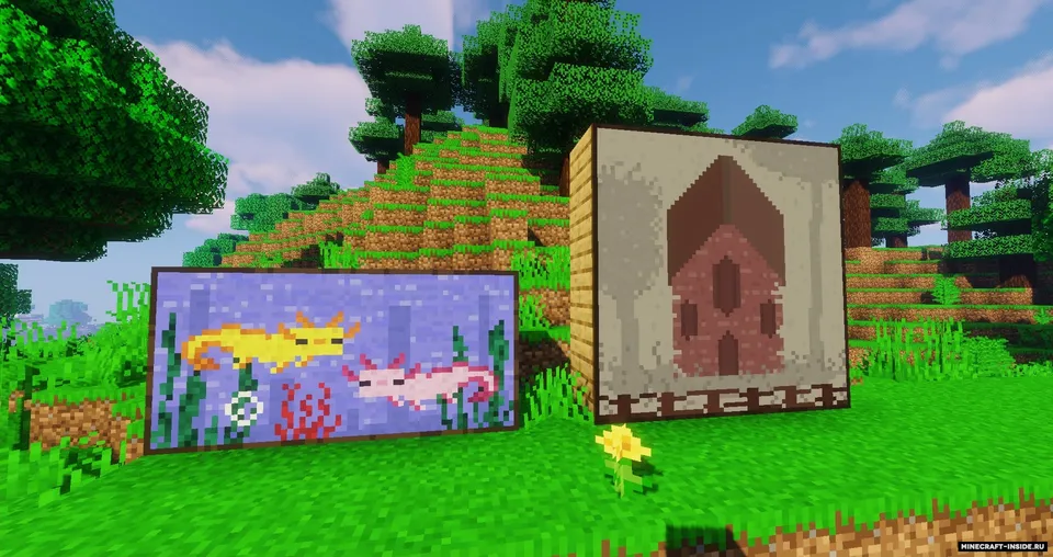 Macaw's Paintings — Minecraft mod, rasm 3
