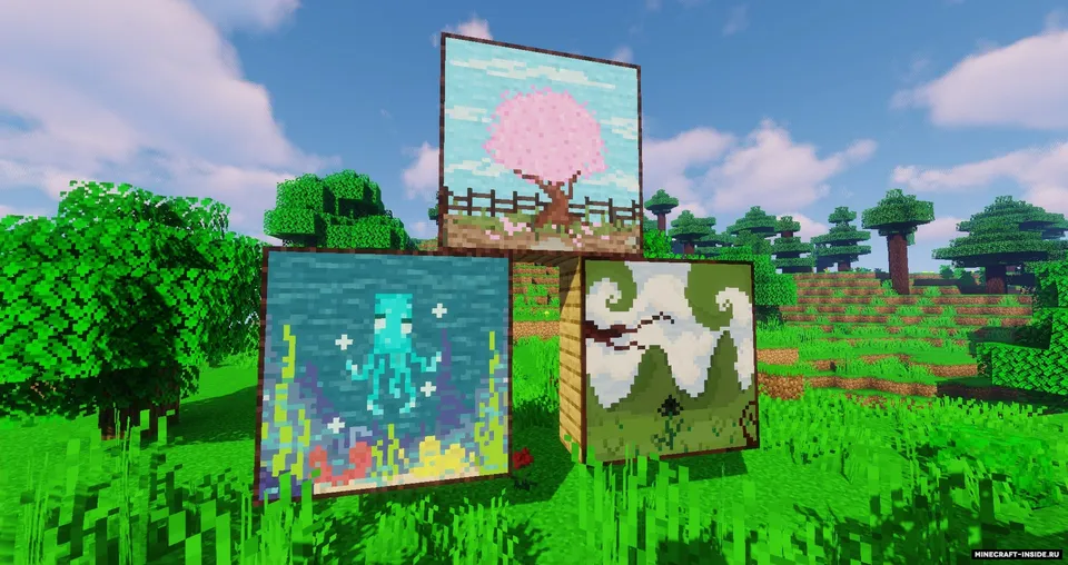 Macaw's Paintings — Minecraft mod, rasm 4