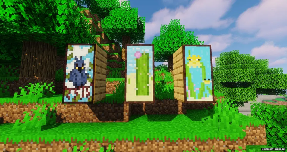 Macaw's Paintings — Minecraft mod, rasm 6