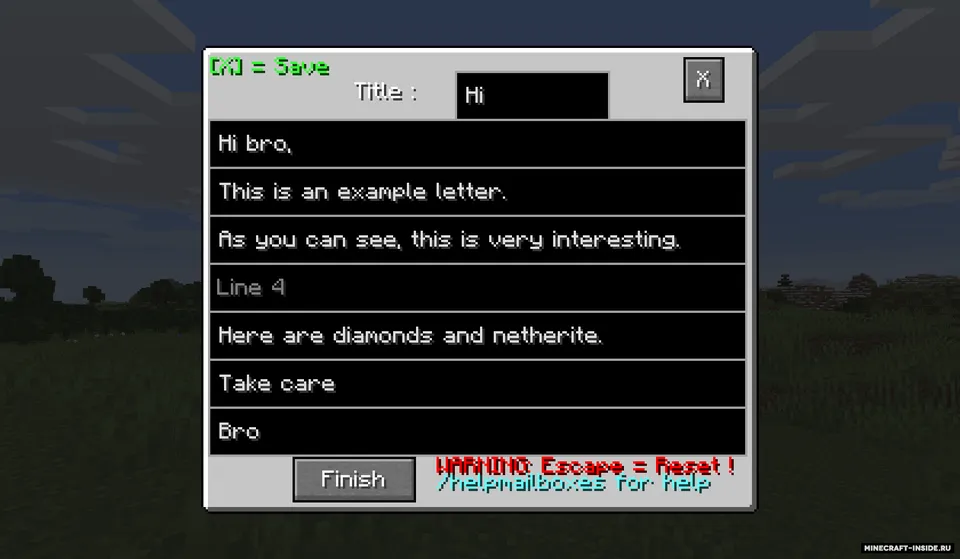 Mailboxes — Minecraft mod, rasm 3
