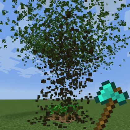Tree Harvester — Minecraft mod, rasm 1