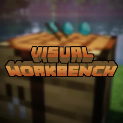 Visual Workbench — Minecraft mod, rasm 1