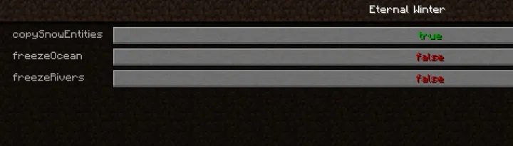 Eternal Winter — Minecraft mod, rasm 2