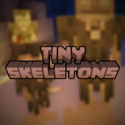 Tiny Skeletons — Minecraft mod, rasm 1