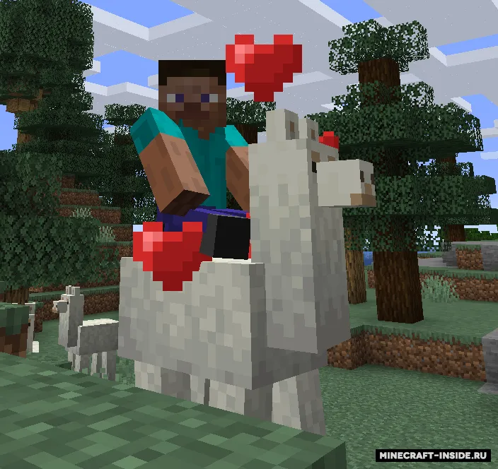 Llama Steeds — Minecraft mod, rasm 2