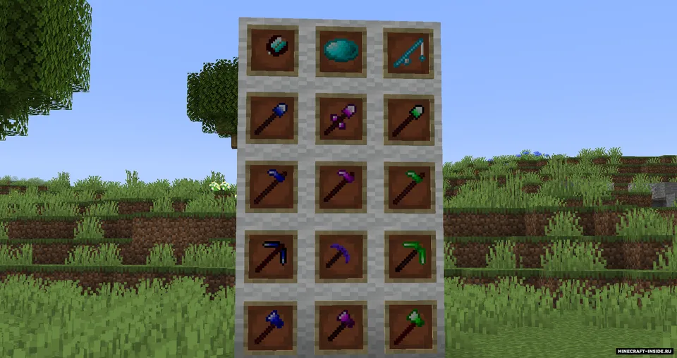 The best tools — Minecraft mod, rasm 3