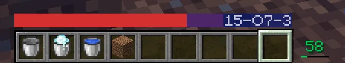 OneBar — Minecraft mod, rasm 4