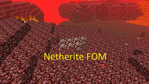 Netherite FOM — Minecraft mod, rasm 1