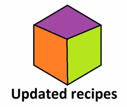 Updated recipes